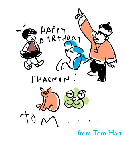 This strip is dedicated to me, because it's my birthday.